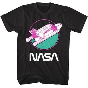 Nasa Neon Shuttle Orbiter Unisex T Shirt